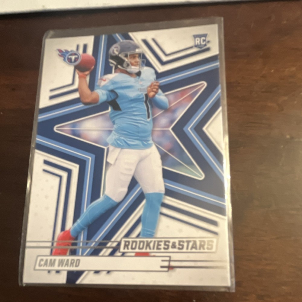 Panini 2025 Rookies & Stars Cam Ward Rookie #111 Titans NFL Football Card
