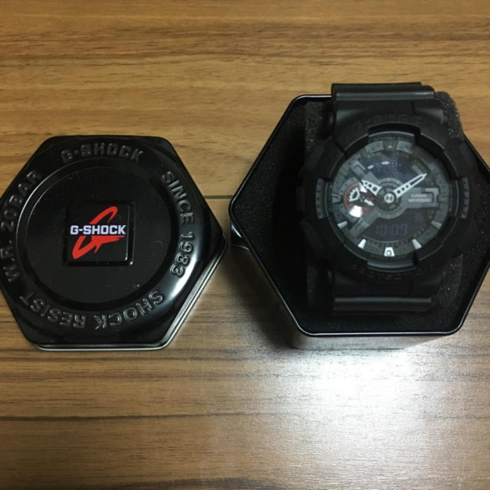 Casio GShock Black Watch Unused No Customs Fees US