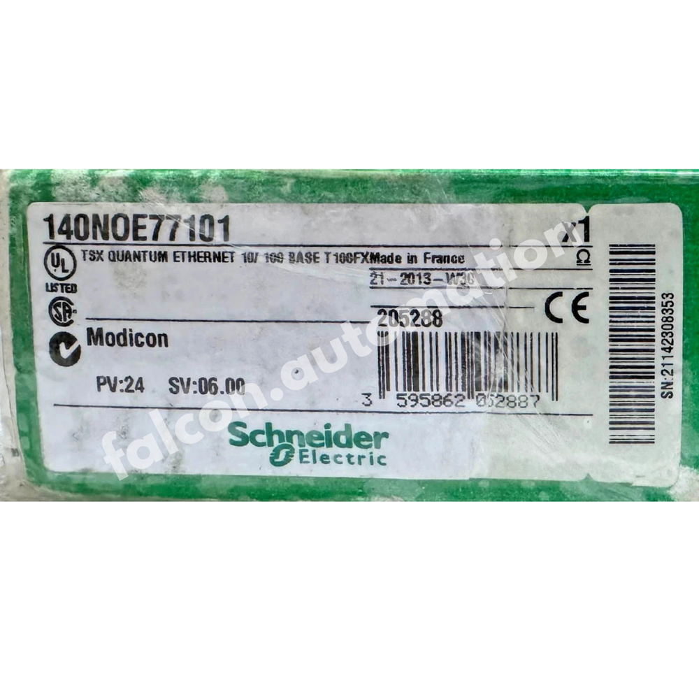 Schneider Electric 140NOE77101 TSX QUANTUM ETHERNET MODULE New