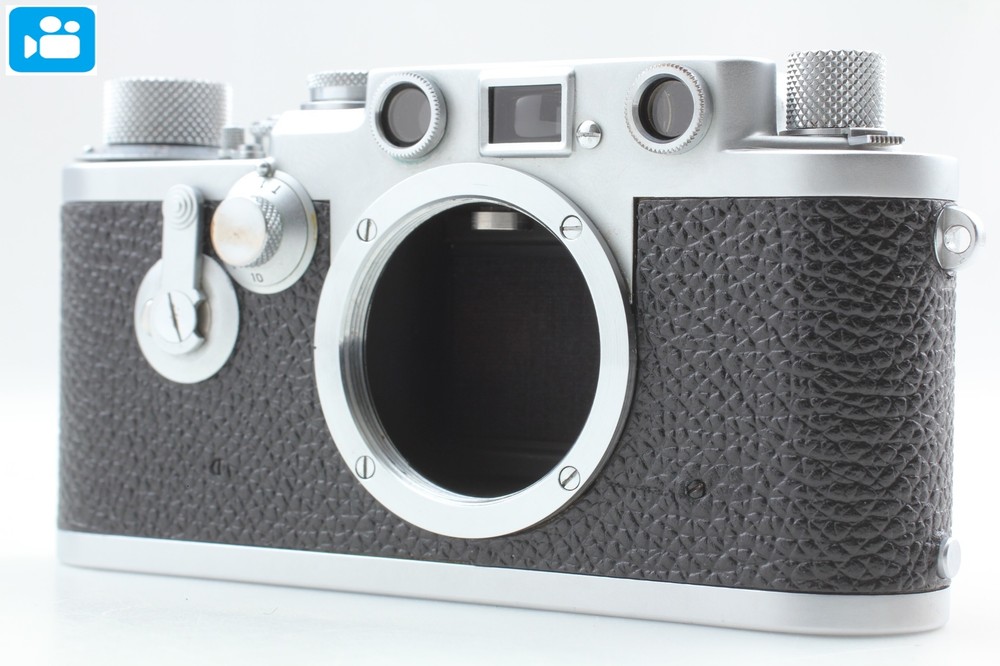 🎦👀[N MINT] Leica iiif 3f Red Dial Self Timer 35mm Film Rangefinder From JAPAN