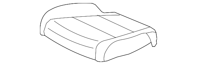 Genuine Honda Cushion Cover 81131-SZA-A22ZD