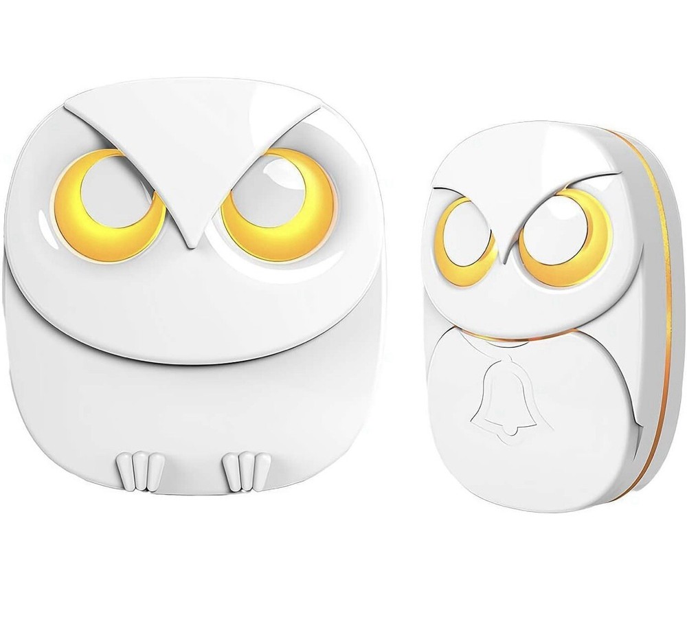 Smart WiFi Owl Doorbell with Wireless Connectivity