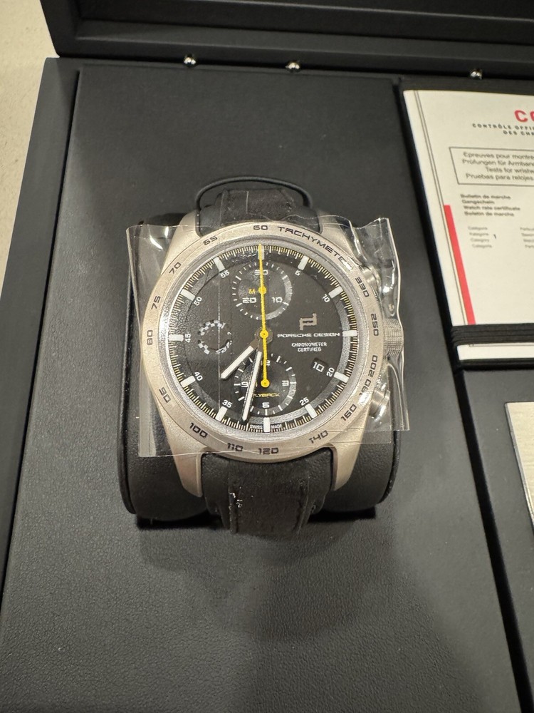 Rare Porsche Design Flat Six Automatic Chronograph 1 Ref6340.41.84.1169 - GT4RS