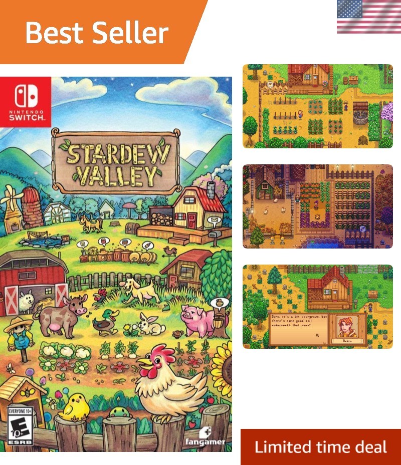 Nintendo Switch Stardew Valley - Your Portal to a Whimsical Farming Life