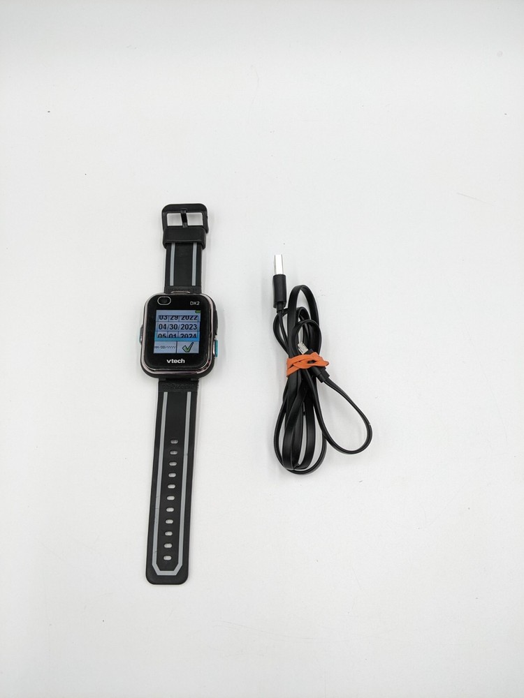 VTech KidiZoom DX2 Kids Smartwatch with Camera and Charging Cord VT20301T