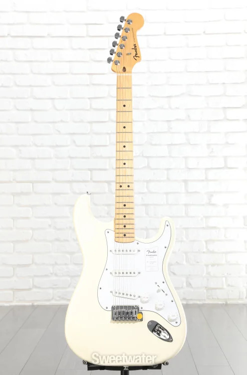 Fender Standard Stratocaster Electric Guitar - Olympic White