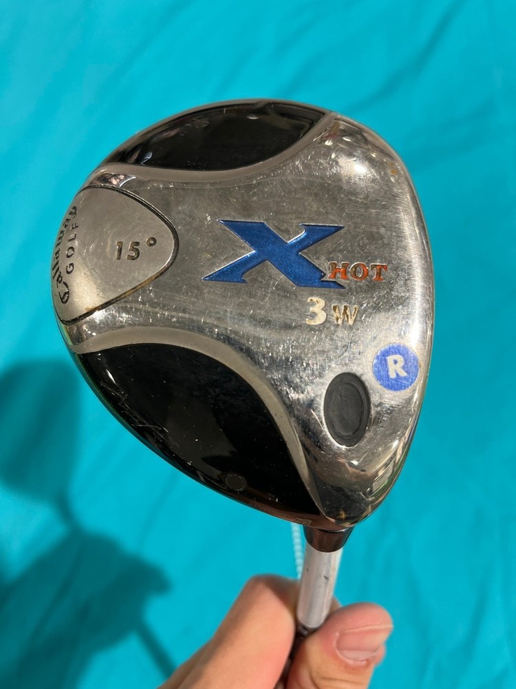 Used Men's Callaway X Hot Fairway Wood Right Handed Regular Flex 3 Wood