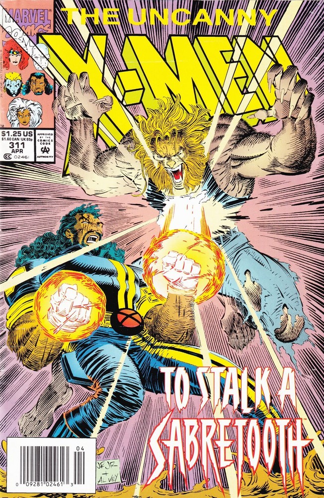 The Uncanny X-Men #311 Newsstand Marvel Comics