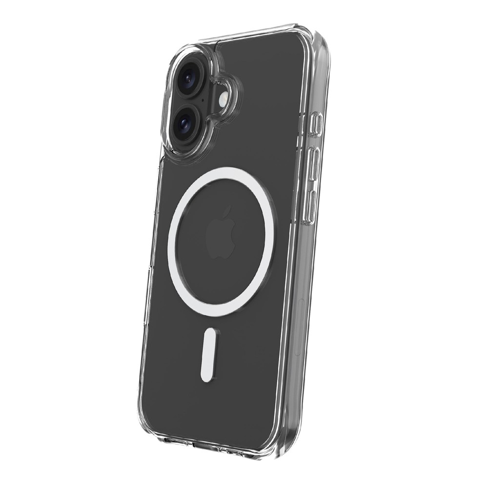 onn MagSafe Clear Case Compatible with iPhone 16