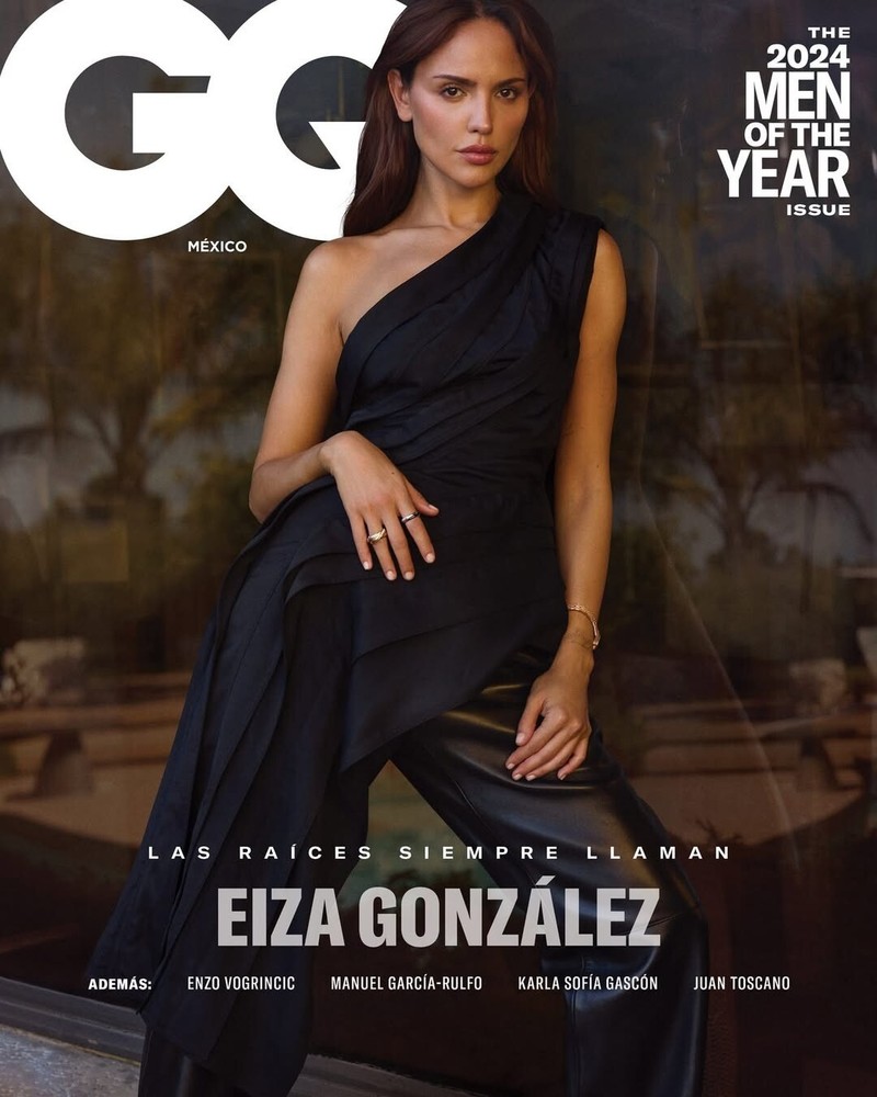 DECEMBER 2024 EIZA GONZALEZ GQ Mexico Magazine Vg