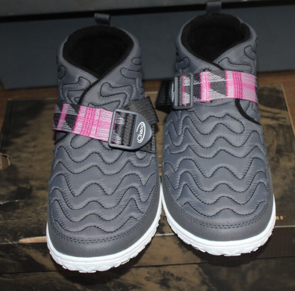 Chaco Ramble Shoe JCH107520 Womens Size 10 Gray Free Shipping