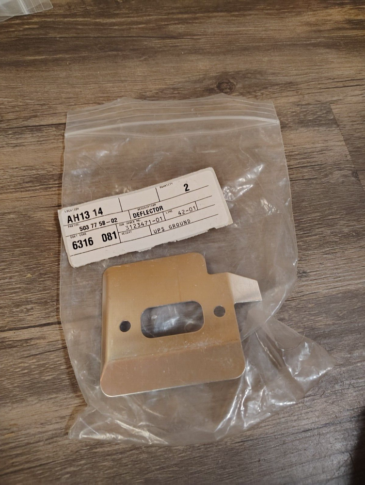 Husqvarna 503775802 stove heat deflector replacement part