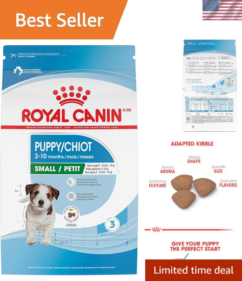 4 lb Royal Canin Small Puppy Food - Supports Brain & Digestive Health