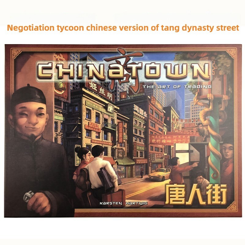 Chinatown Board Game The Art of Trading Board Game Adult Casual Party Table Game