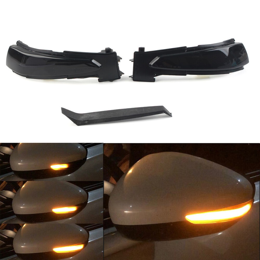 LED Sequential Side Mirror Turn Signal Light For Peugeot 508 For Citroen DS5 C4
