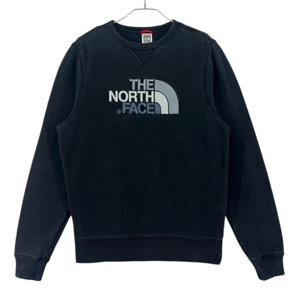 THE NORTH FACE Crew Neck Black Pullover Sweater Mens Size S