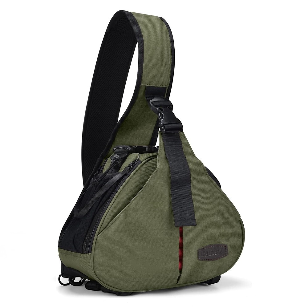 Camera Bag Sling Backpack Camera Case Waterproof with Rain Cover Tripod Holde...