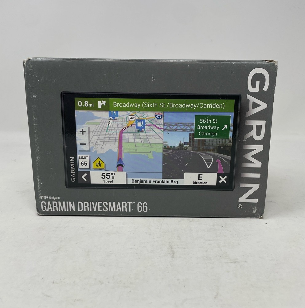 Garmin DriveSmart 66 6-inch GPS with Live Traffic and Maps
