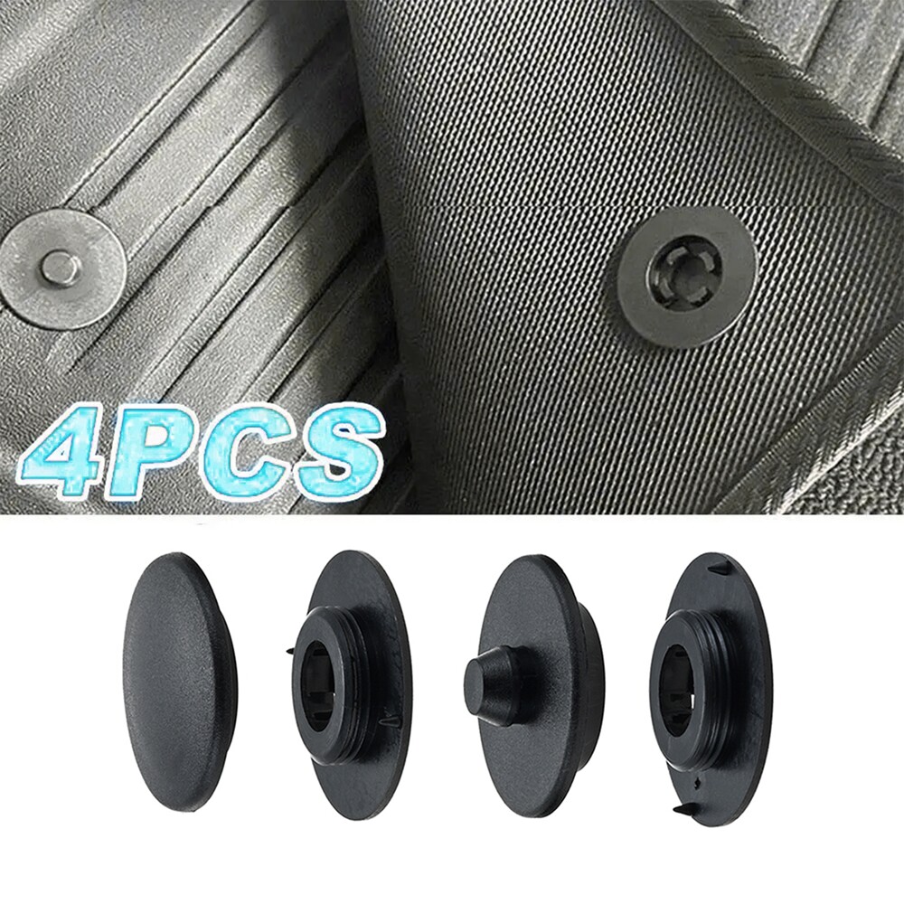 Universal Car Floor Mat Anti-Skid Fixer Grip Double Layer Fixed Clips Set for GM