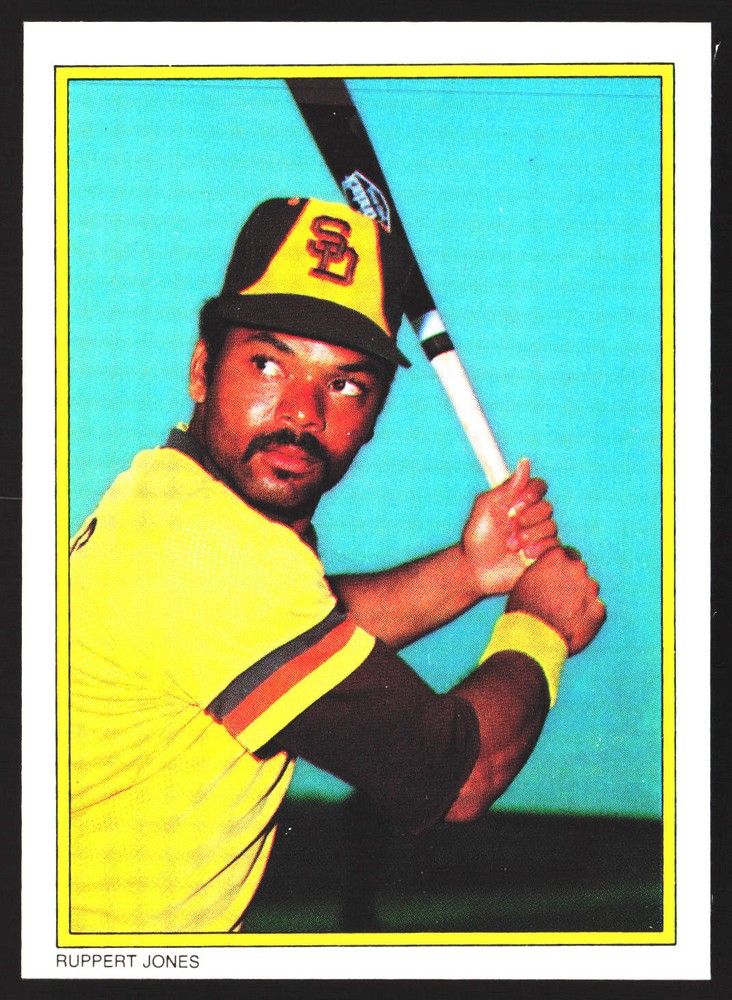 1983 Topps Ruppert Jones #38 All-Star Padres Collector's Edition