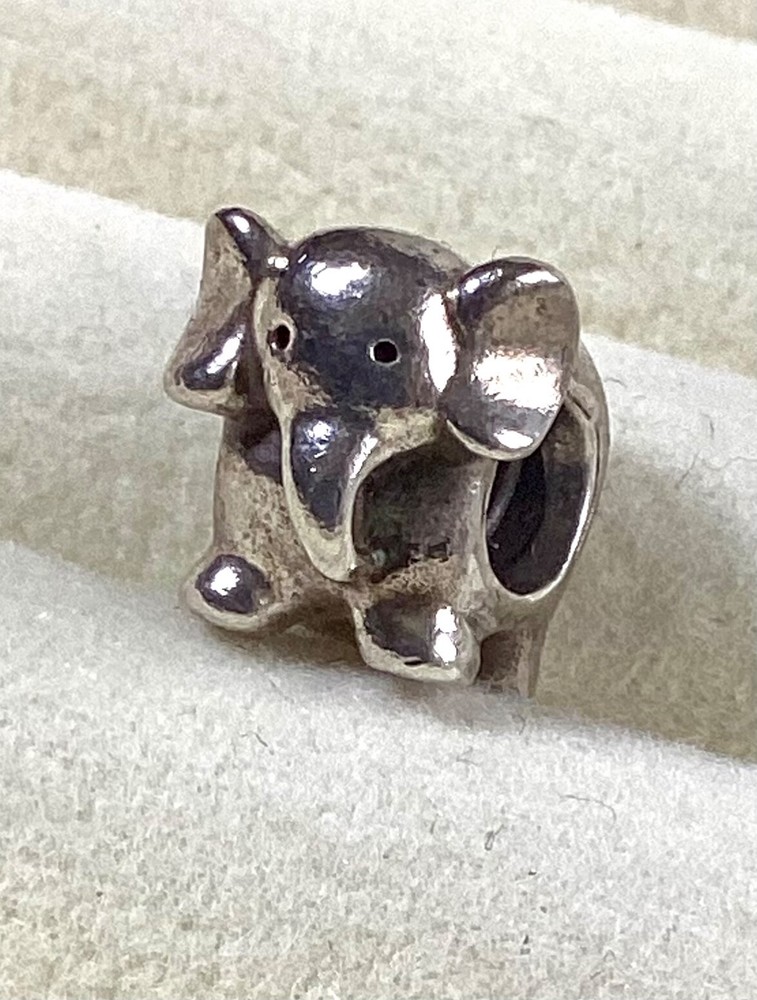 Pandora Sterling Silver Elephant Charm ALE 925 Animal Jewelry Gift for Mom