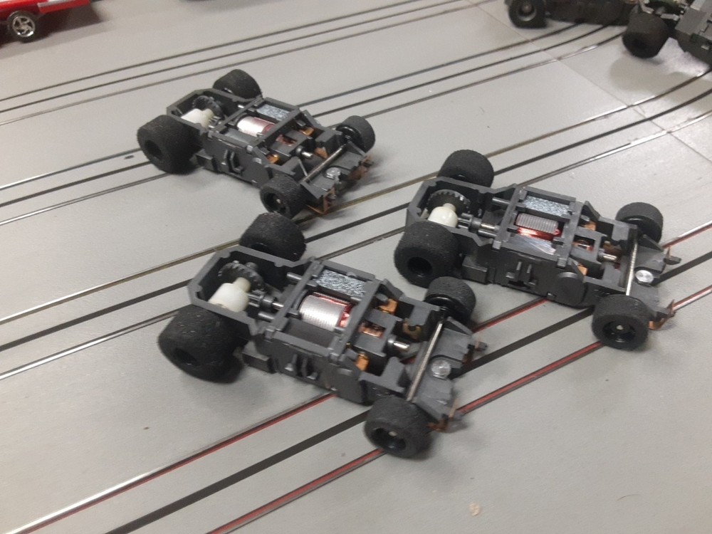 TYCO Black Hub 440 Narrow HO Slot Car Chassis New Old Stock Free Shipping