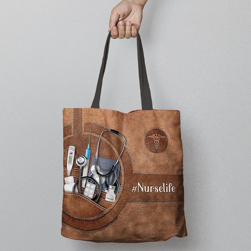 Personalized Nurse Tote Bag, Nursing Assistant Bag, Gift For Nursing Student