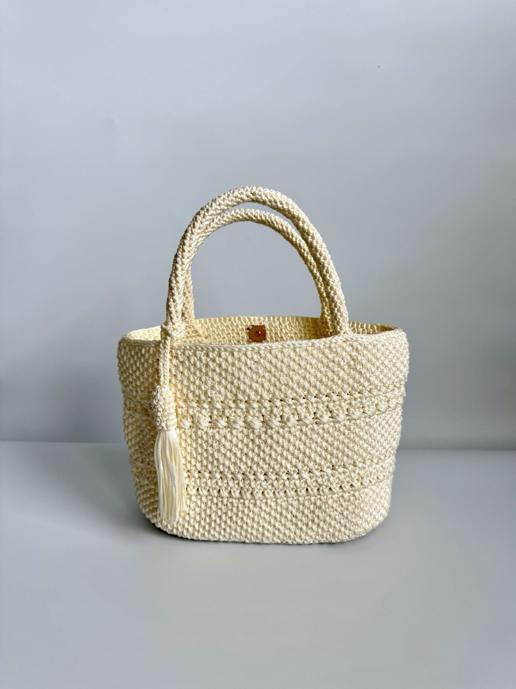 New handmade crochet handbag