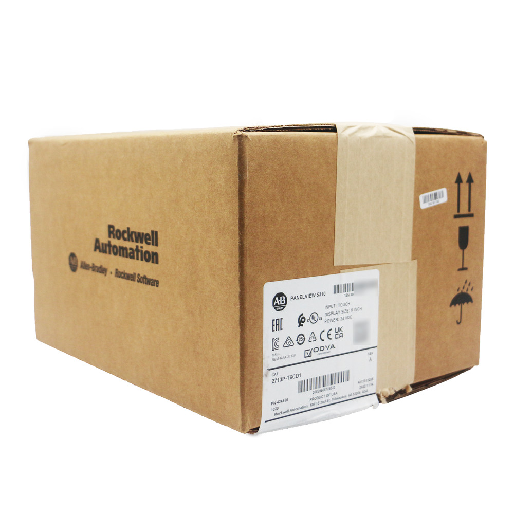 NEW Allen-Bradley 2713P-T6CD1 Panelview 5310 6” Graphic Terminal Touch Screen