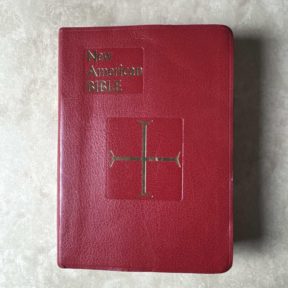 New American Bible St Joseph Edition Red Cover Catholic Revised 2011