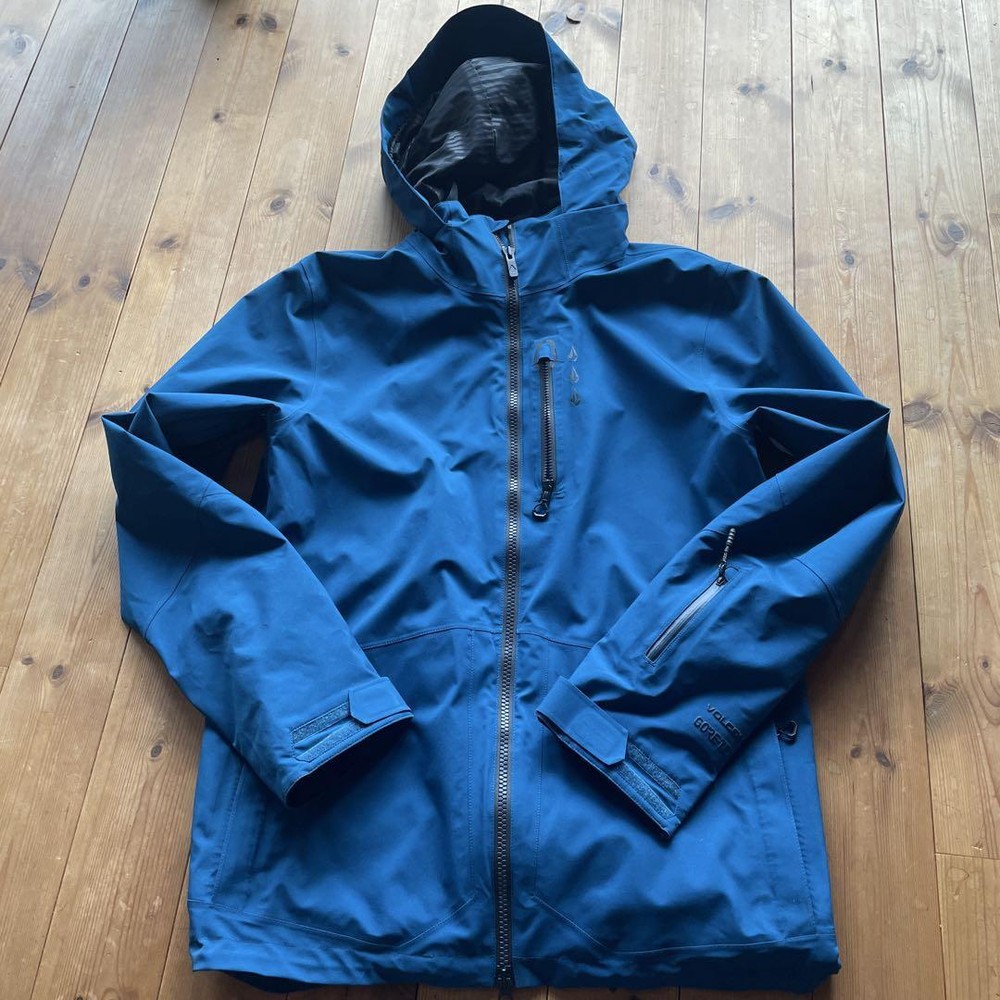 Volcom BL Stretch GORE-TEX Snowboard Jacket Mens Size L Blue 21/22