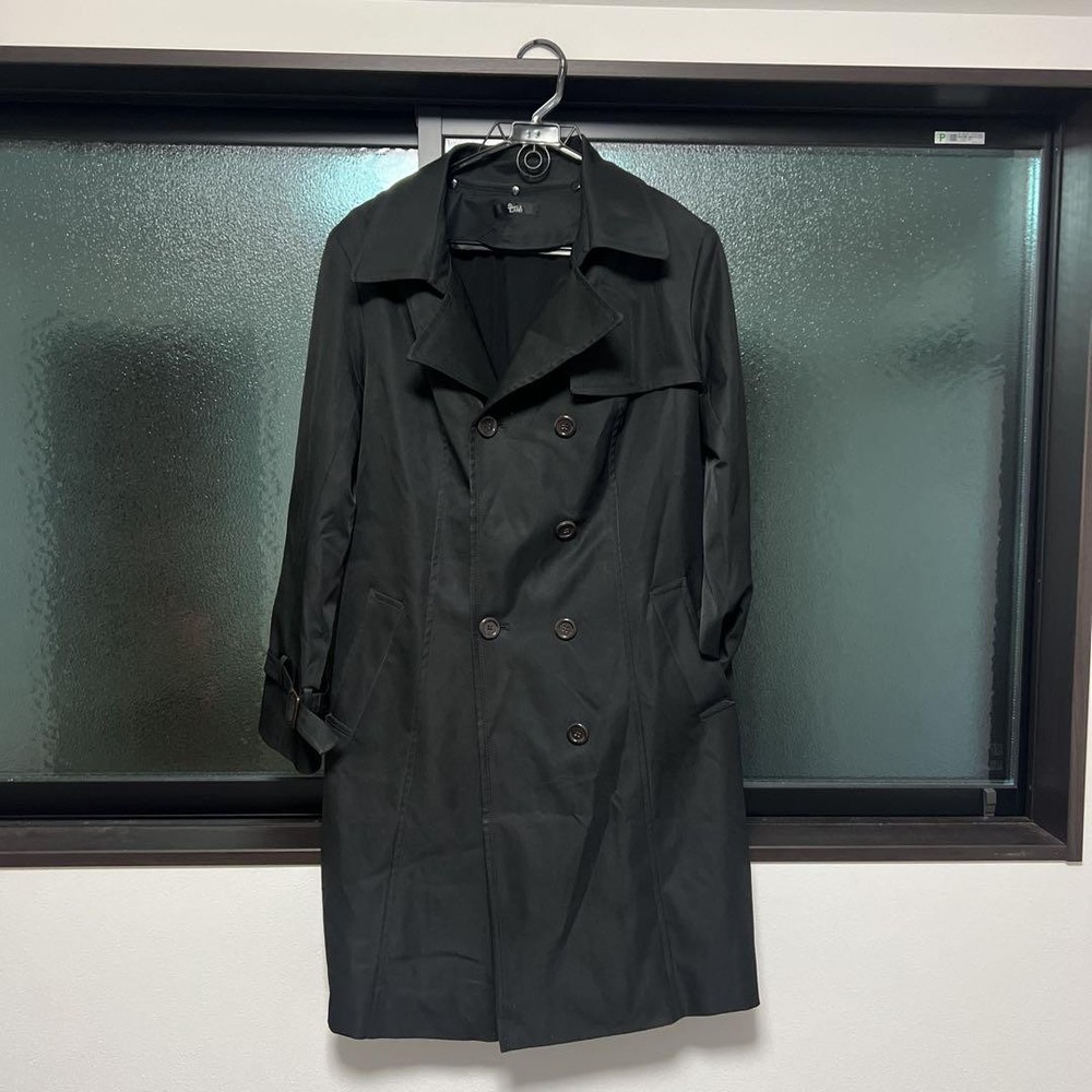 Sullen Black Trench Coat