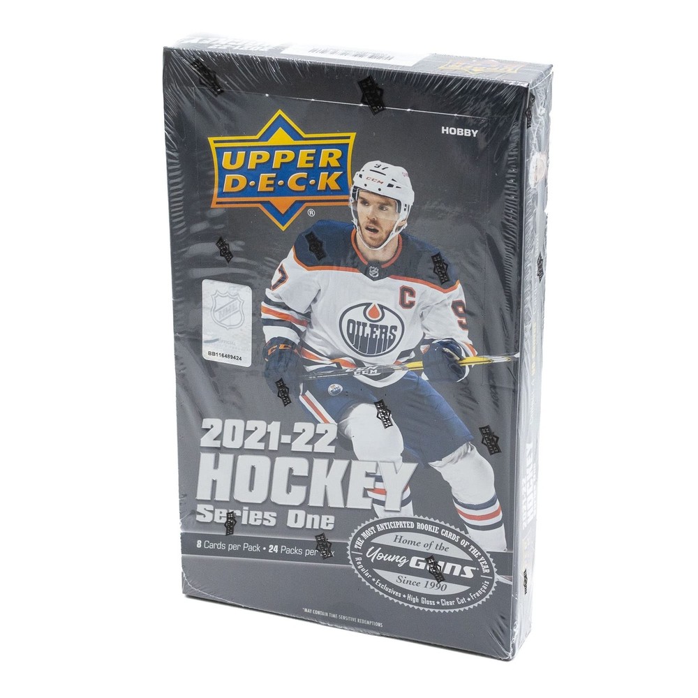 2021-22 Upper Deck Series 1 NHL Hobby Hockey Box