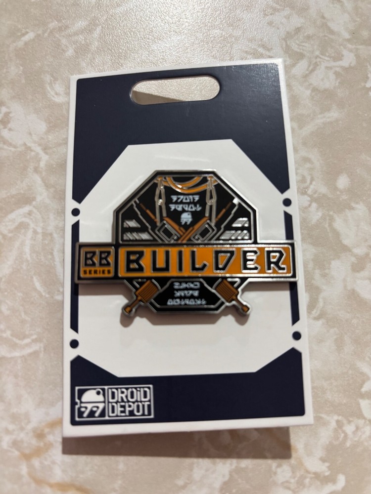 Disney Parks Star Wars Galaxy's Edge Droid Depot BB Series Builder Pin