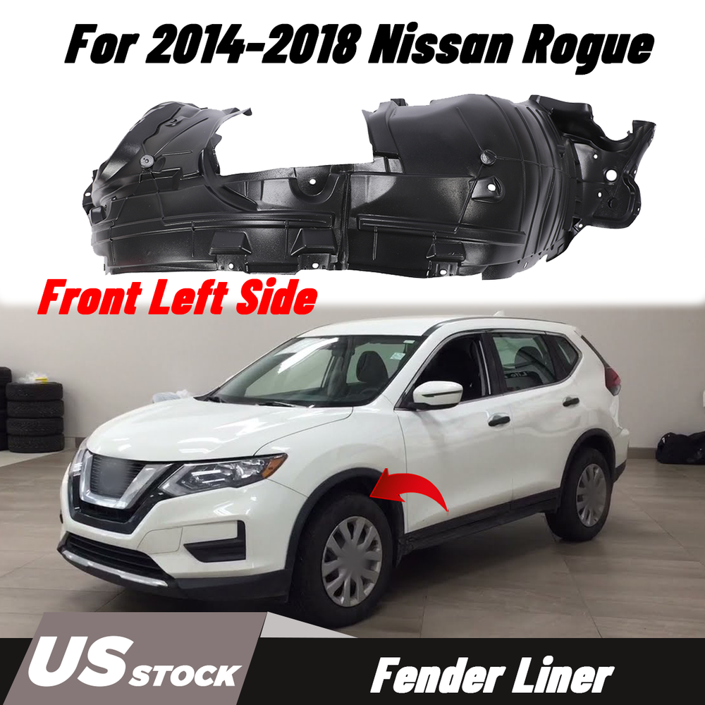 2014-2018 Nissan Rogue Front Left Driver Side Fender Liner