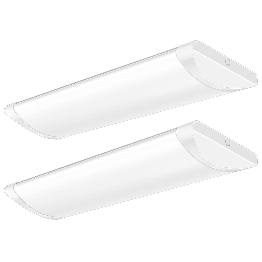 2FT LED Linear Flush Mount Light, 20W/2400LM, 4000K Neutral White, 2 Foot Kit...