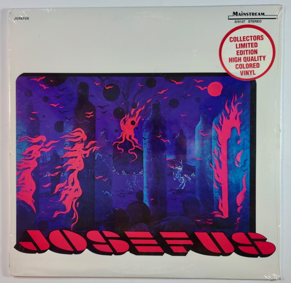 Josefus Self-Titled LP Mainstream Reissue Ltd. Ed Red wax SEALED Psych
