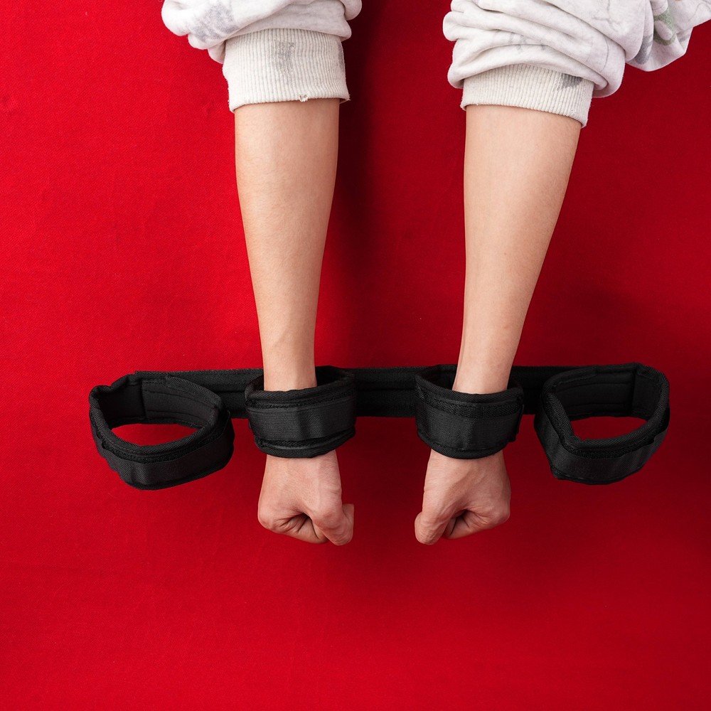 Open Leg Spreader Bar Handcuffs Ankle Cuffs BDSM Bondage Straps Sex Toys Women