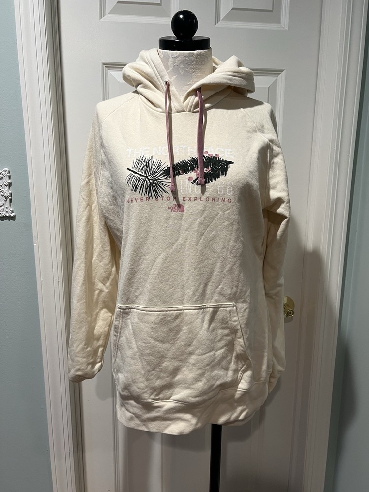 The North Face Sweatshirt Women’s large Yellow Hoodie