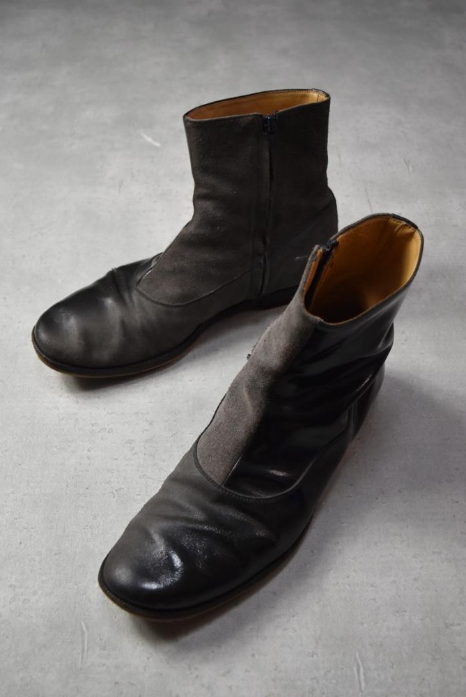 Maison Margiela Leather Boots 16-4-46 Men Boots Original LTD Collection VHTF Sho
