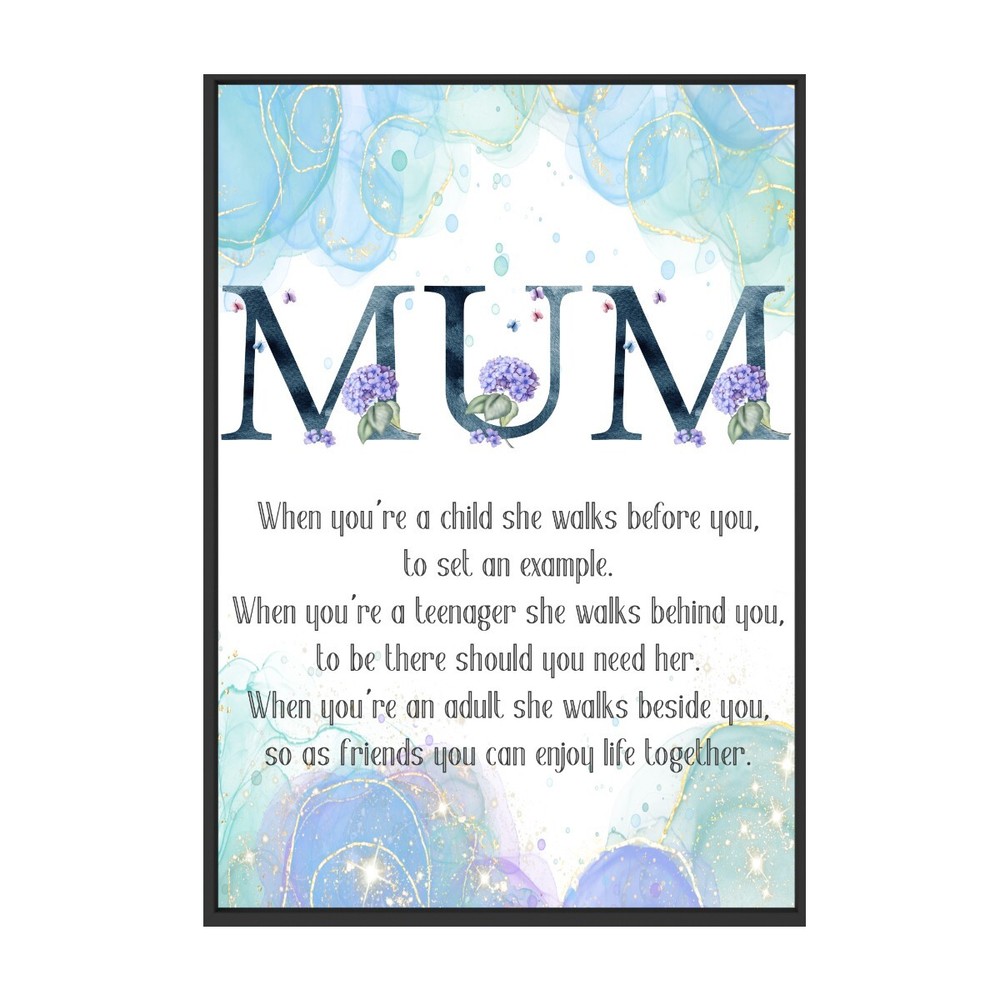 A4 Print Poster Mum Poem Beautiful Gift Unframed Mother's Day Birthday Present