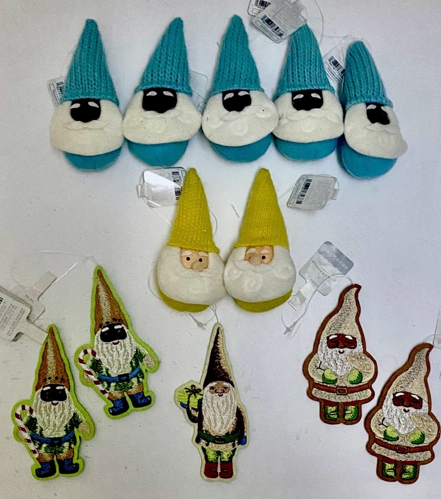 12 Wondershop Gnome Christmas Tree Ornaments Target Bullseye 2023