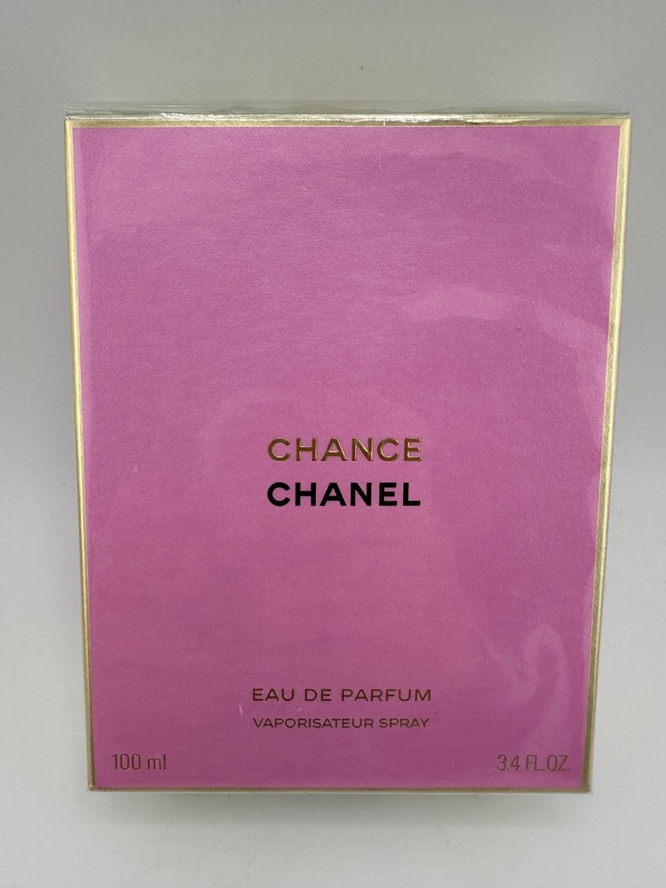 Chanel CHANCE Eau de Parfum 100ml 3.4oz New Sealed Retail Box