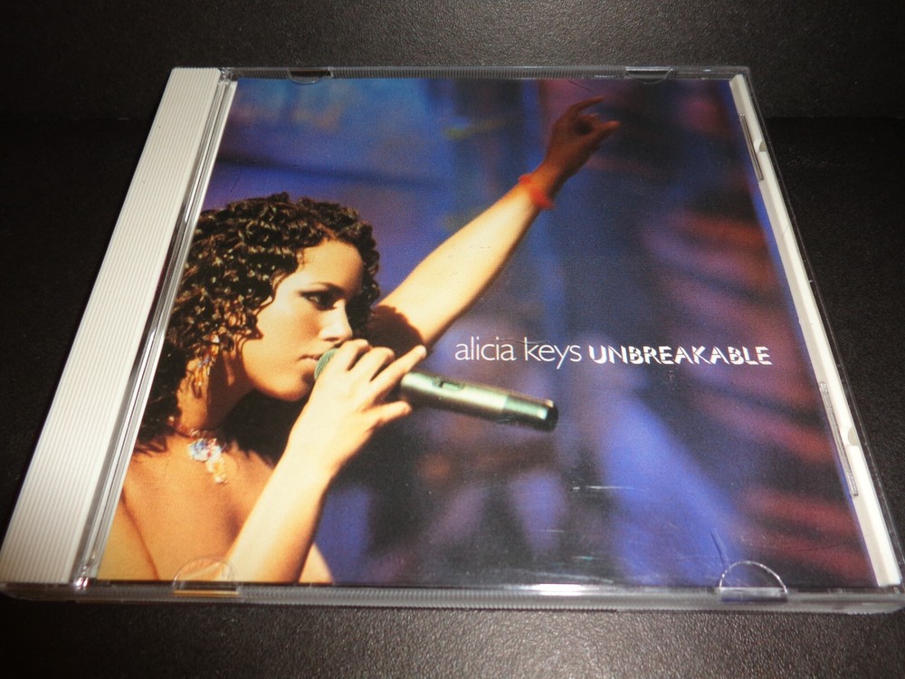 UNBREAKABLE by ALICIA KEYS-Rare Collectible PROMOTIONAL CD Single-Radio Edit--CD