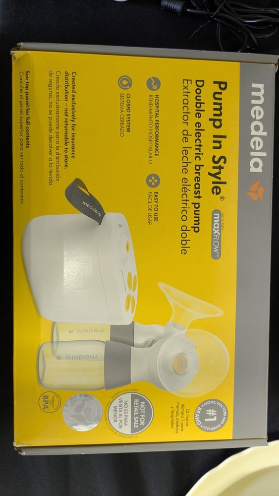 Opened Box Unused Medela Pump in Style with MaxFlow Classic Breast Pump