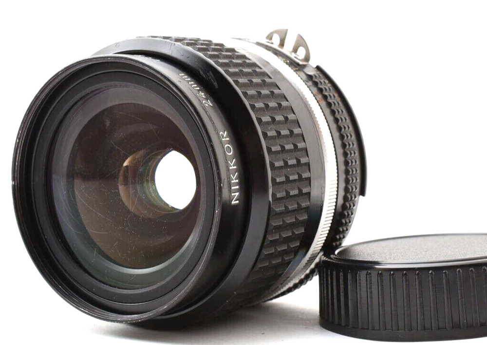 [N Mint] Nikon Ai-S AIS Nikkor 24mm f2 MF Wide Angle Lens Free ship Japan #212