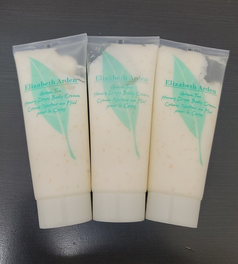 Elizabeth Arden Green Tea Honey Drops Moisturizer  Women Body Cream NEW 4 Pack