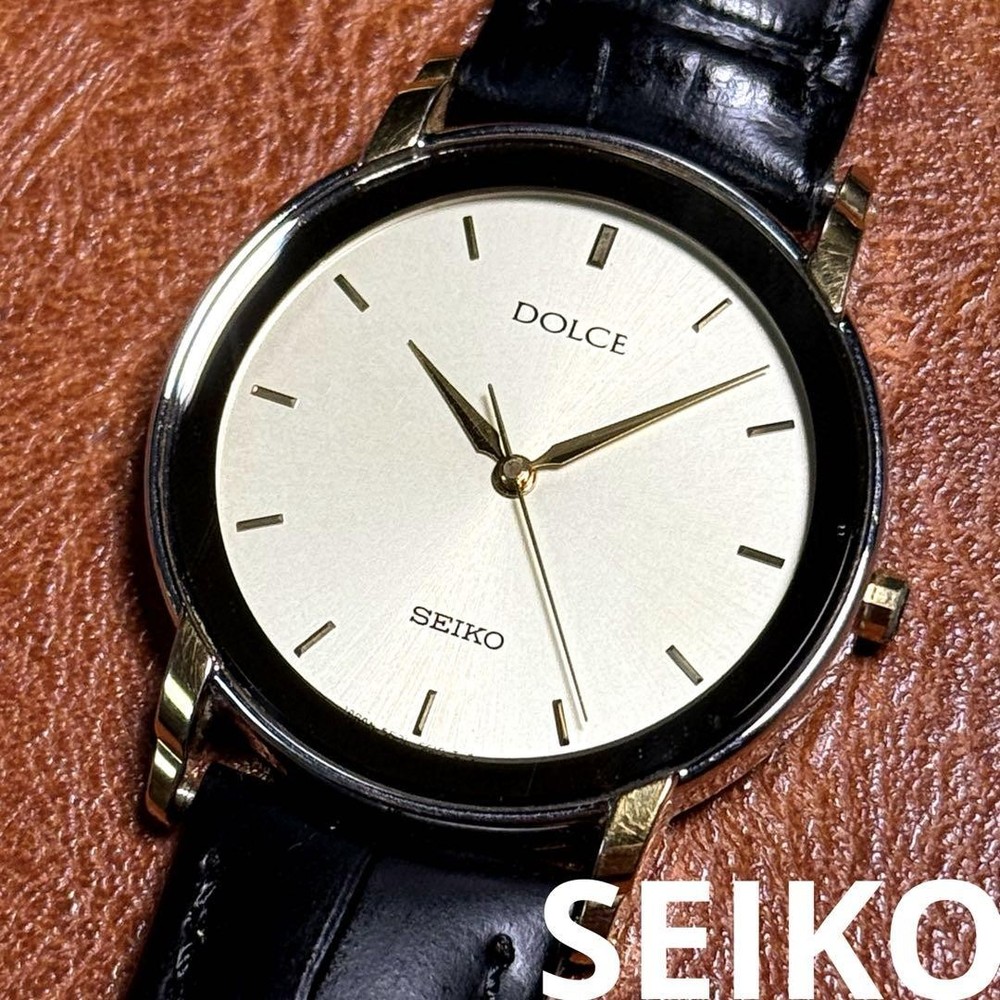 Seiko Dolce 90 Vintage Quartz Watch with Rare A16 Movement