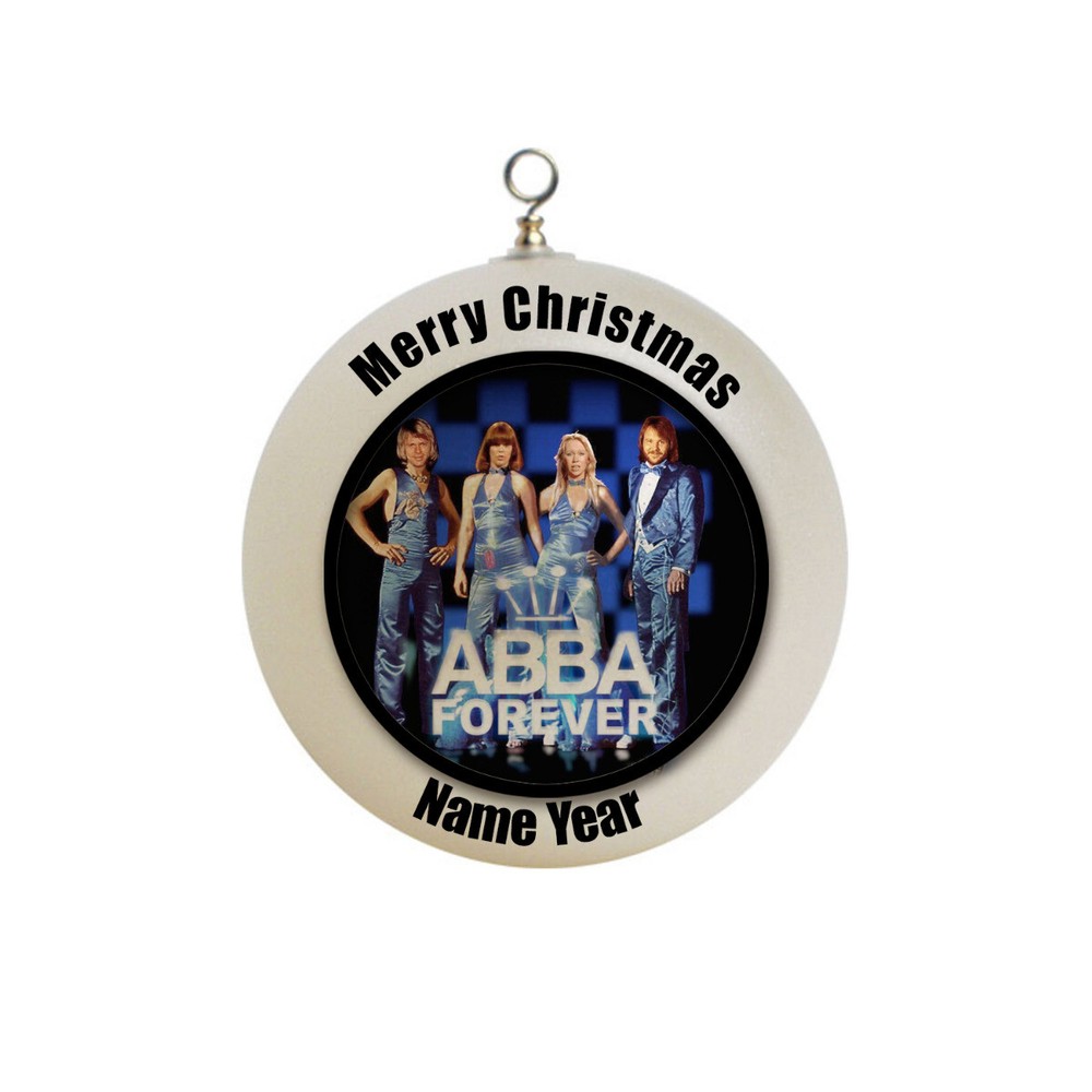 Personalized  Abba Forever Christmas Ornament 1
