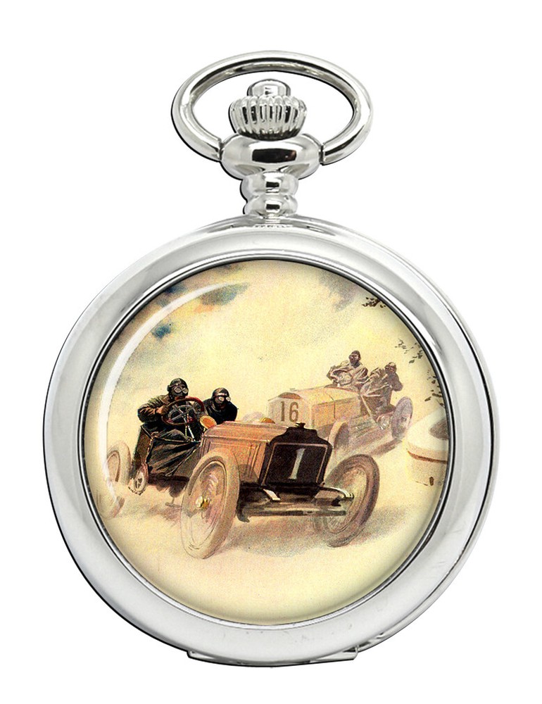 1906 Vintage Grand Prix Antique Pocket Watch Classic Design